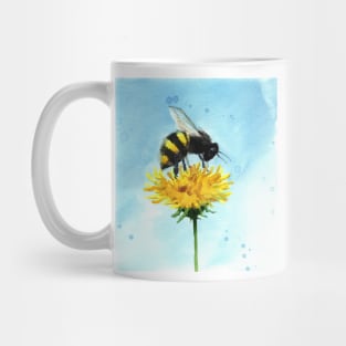 Smudgy Bee Gets Pollen Mug